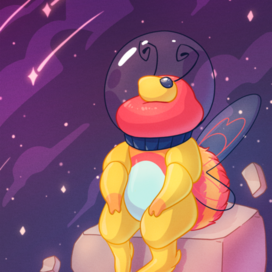Пчёлка-космонавт — арт-трейд для ArtFight