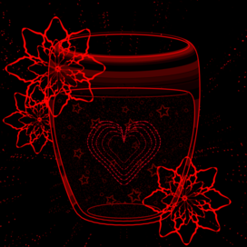 Red heart drink 