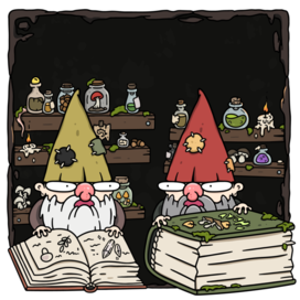 Притащил 😀📖 В поисках изучения мха и древней магии 🌱✨  