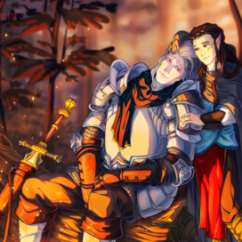 Уют у костра — романтический момент в D&D
