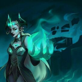 Шивана (Shyvana) из игры League of Legends.