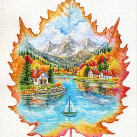‘’ Лист осенний ‘’