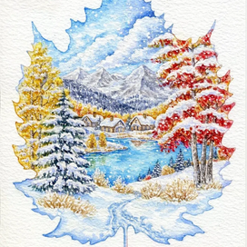  ‘’ Первый снег ‘’.