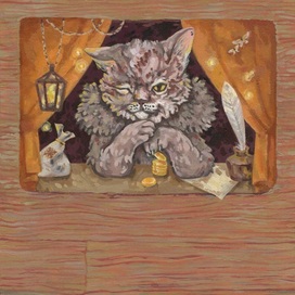 Кот-торговец
