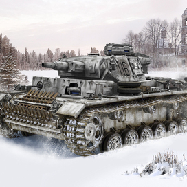 Pz III Ausf N ( commission artwork )