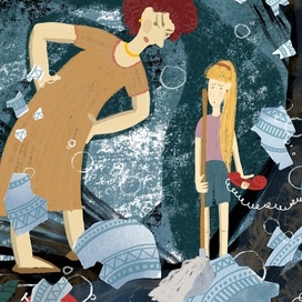 Иллюстрация к книге Елены Нестериной «Танец с русалкой»