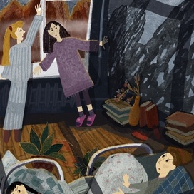 Иллюстрация к книге Елены Нестериной «Танец с русалкой»