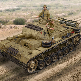 Pz III Ausf N ( commission artwork )