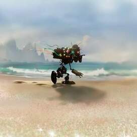 robot goes to sea