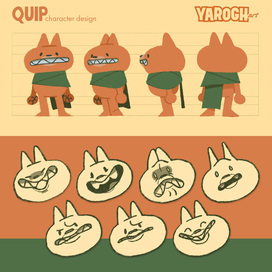 Quip mascot Design