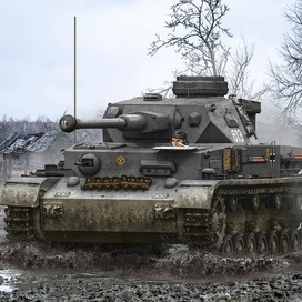 Pz IV Ausf F2( commission artwork )