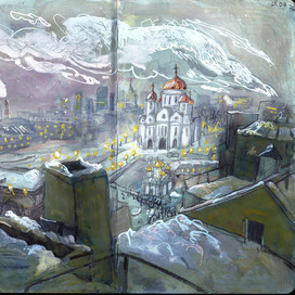 Вид с крыши