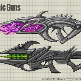 Cosmic Guns