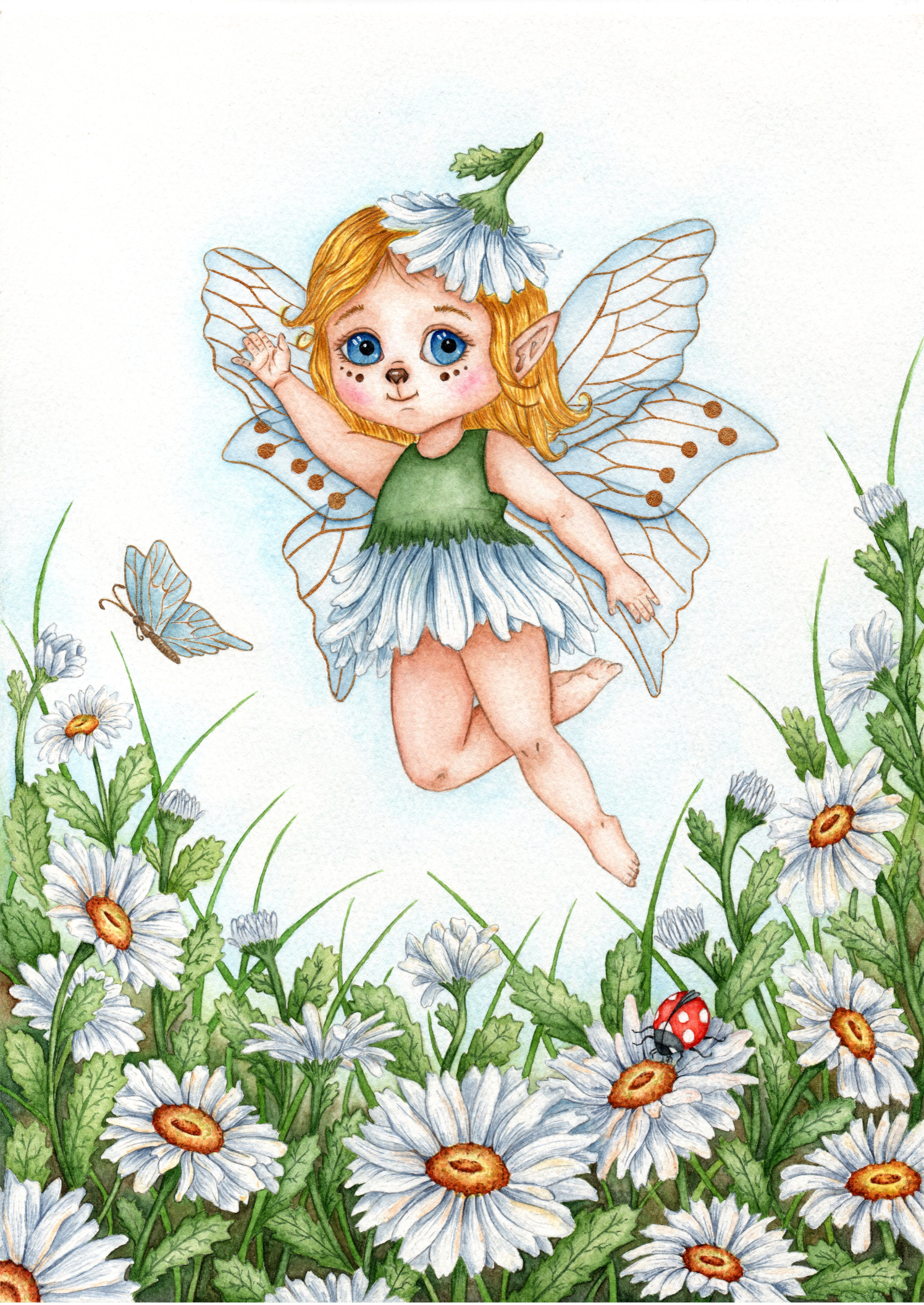 Fairy over the Meadow