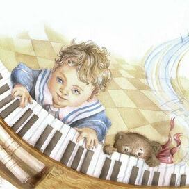 Иллюстрация для книги Марины Дробковой "Чайковский и мышиный король"