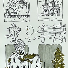 Деревенские наброски
