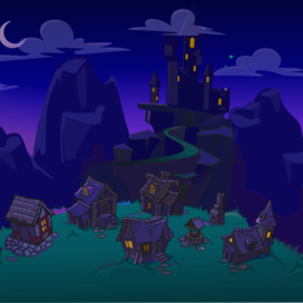 Background for game "Headless Zombie".