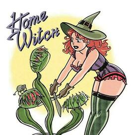 Home Witch pin-up print series (2)
