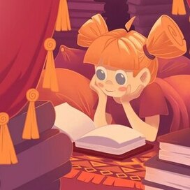 Разворот для детской книги