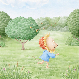 Иллюстрация для книги "Pick a boo with Krishna"