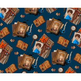 Форзац для книги «The Lampliters Bookshop» Софи Остин