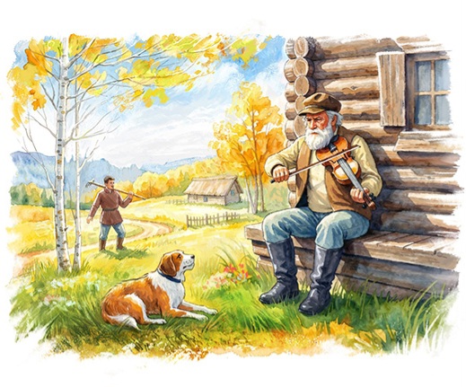 Музыкант. В.Бианки