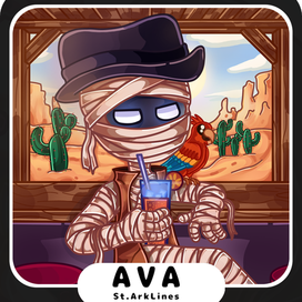 Аватар в стиле ArkLines Draw