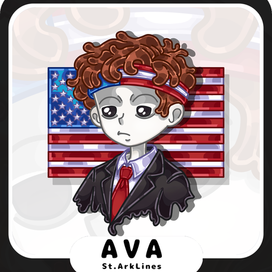 Аватар в стиле ArkLines Draw