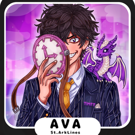 Аватар в стиле ArkLines Draw