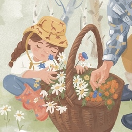 Иллюстрация к книге "Лето в деревне"