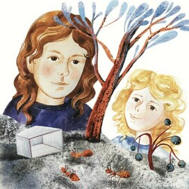 Иллюстрация для книги Димитрия Панченко "Великолепная пятёрка" 