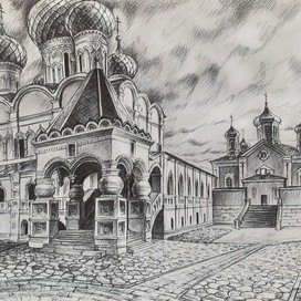 Троицкий собор Ипатьевского мужского монастыря в Костроме
