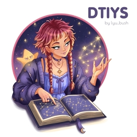 Хранительница созвездий (персонаж для DTIYS)