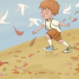 Иллюстрация к книге стихов "Физкультминутка"