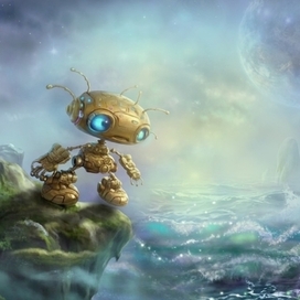 robot goes to sea