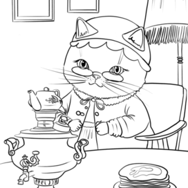 Бабушка-кошка