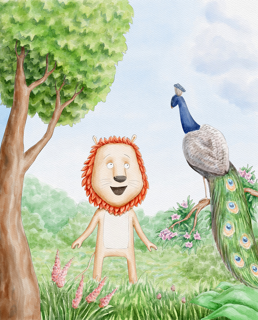 Иллюстрация для книги "Pick a boo with Krishna"