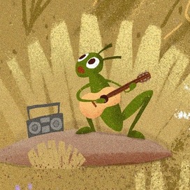 Привет! Меня зовут Резеда. И это кусочек моей иллюстрации