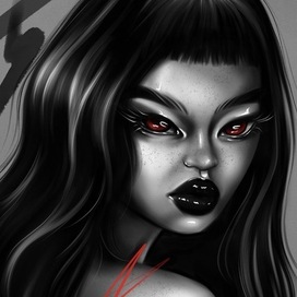 Книжная иллюстрация «dark fantasy”