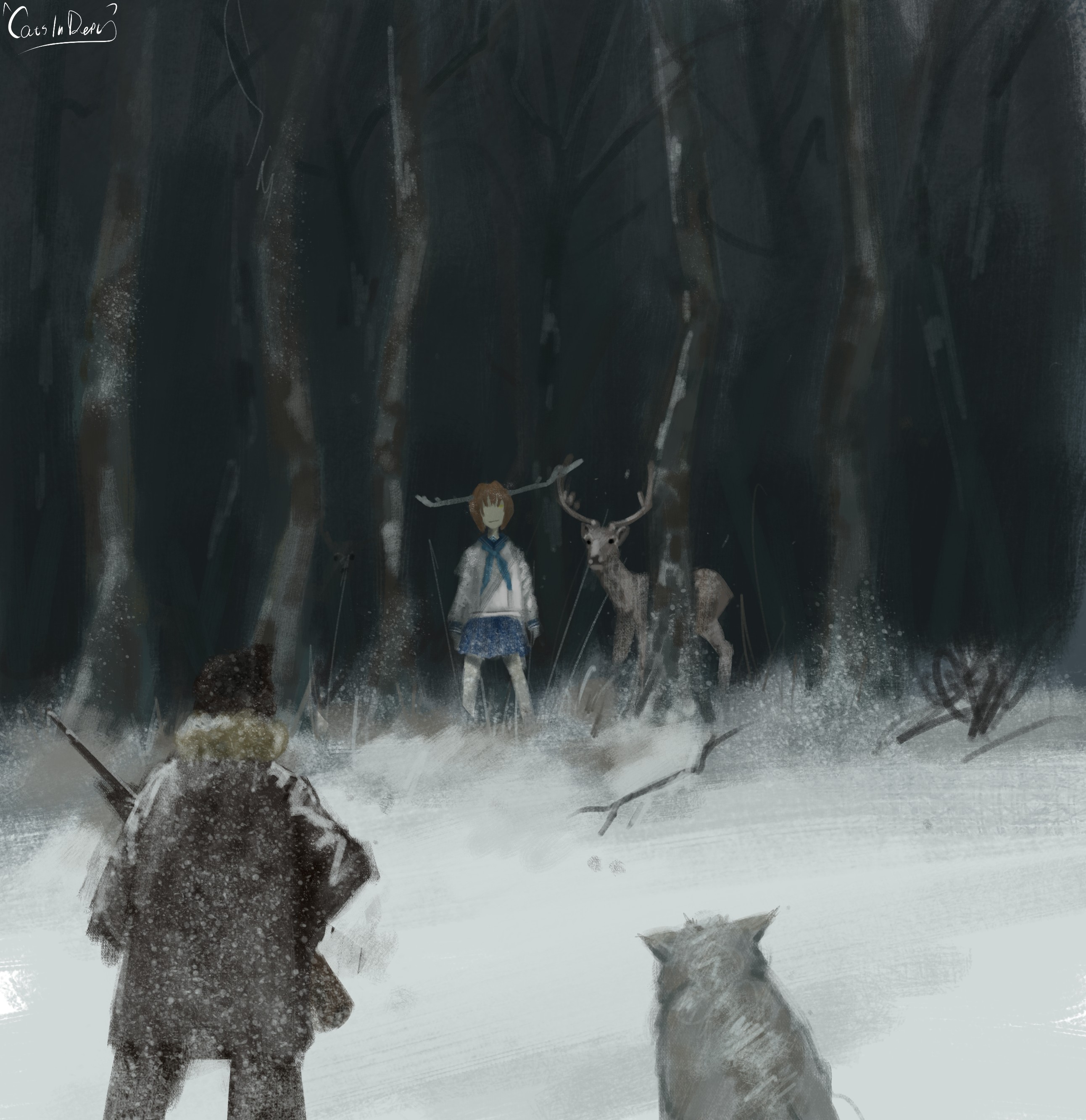 My deer cryptid Nokotan!