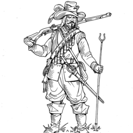 Мушкетер (Тридцатилетняя война, 1618 - 1648)
