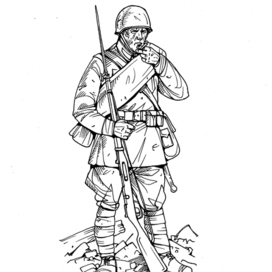 Пехотинец Красной Армии (1941 г.)