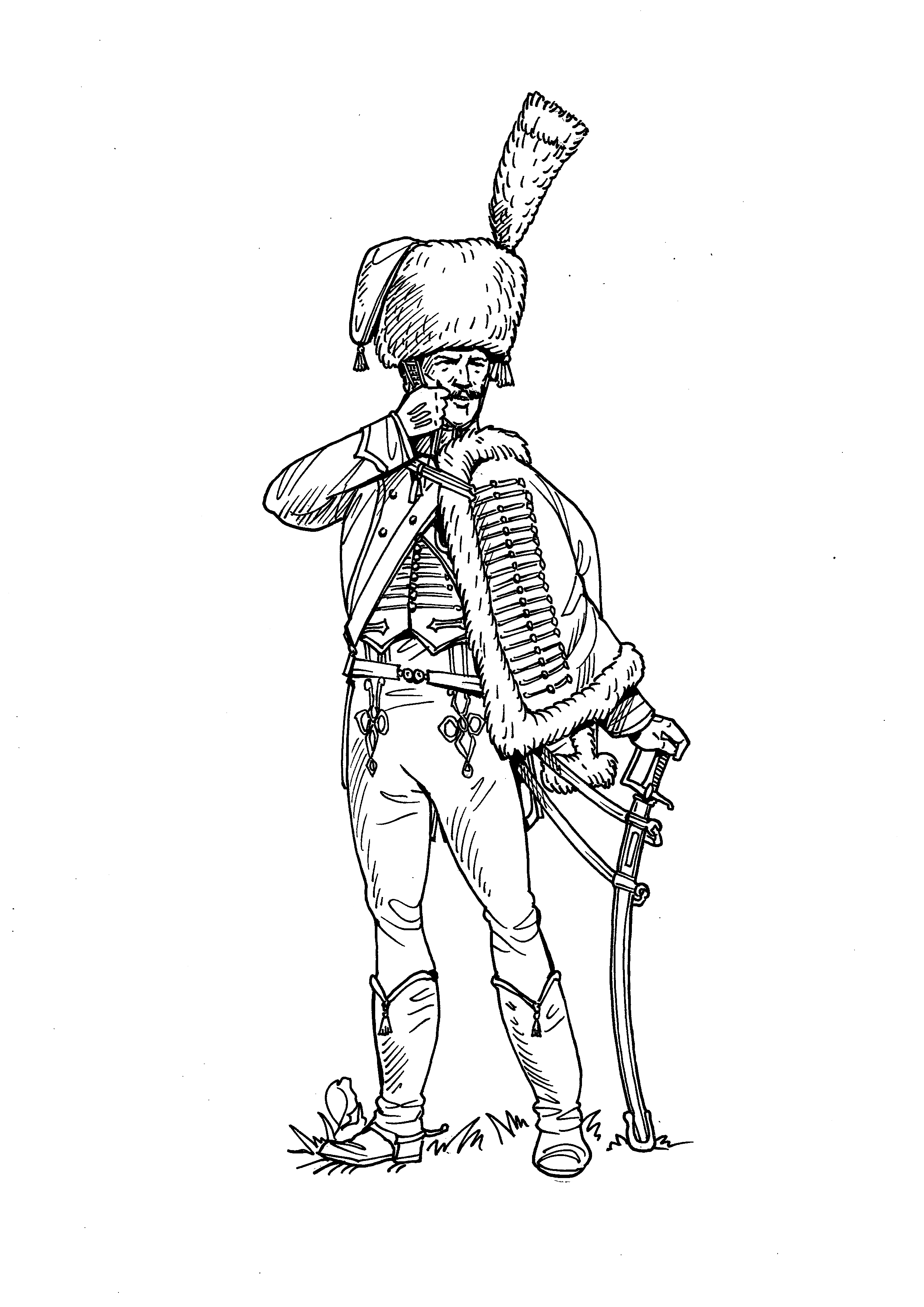 Французский конный егерь (1812 г.)