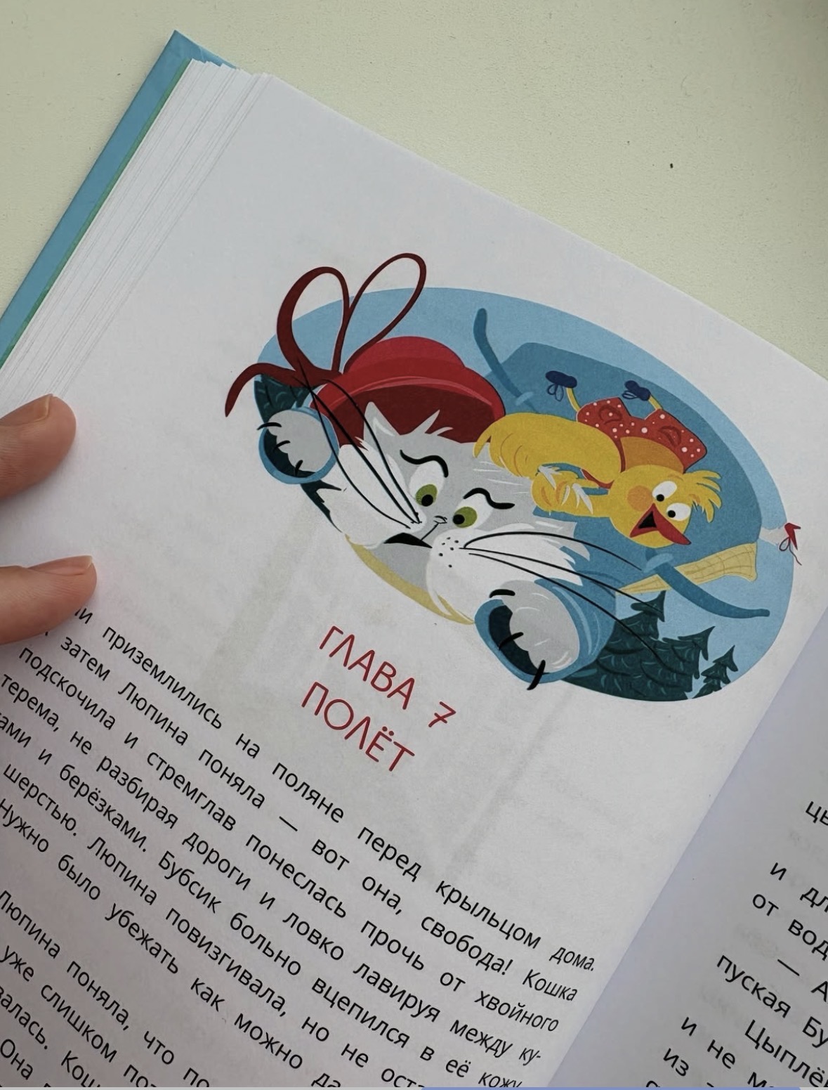 "Кошка Люпина и Хвойное облако"