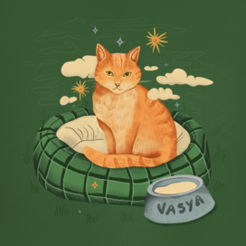 Рыжий кот
