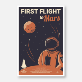 First Flight to Mars