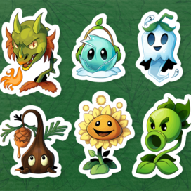Растения из PvZ2