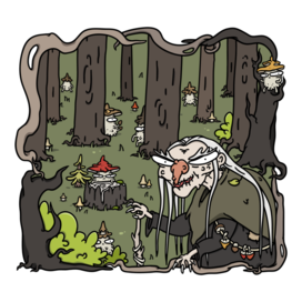 Где-то в волшебном лесу🌲🍄‍🟫