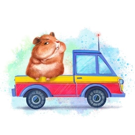 хомяк обижается