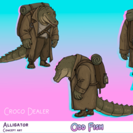 Odd Fish (character design)
